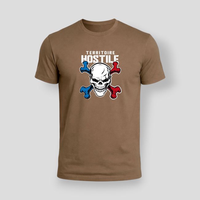 Camiseta design Territoire Hostile - Coyote - OPEX