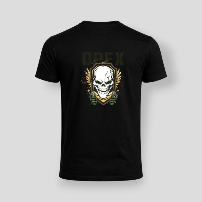 Koszulka t-shirt design Opex Granaty - Czarny - OPEX