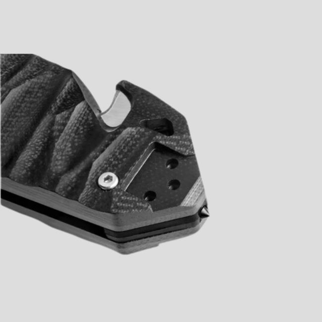 Nóż C.A.C.® s200 gładki rękojeść g10 toksyfikowana - Czarny - TB Outdoor