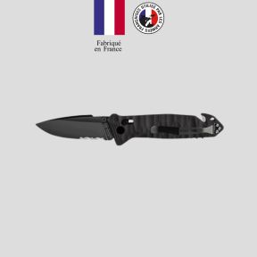 Mes C.A.C.® kartelkling toxified pa6 greep - Zwart - TB Outdoor
