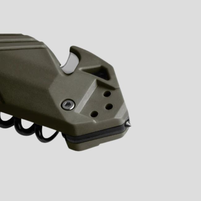 Mes C.A.C.® (gladde kling) pa6 greep - Kaki - TB Outdoor