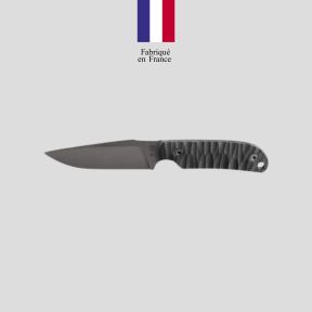Couteau Commandeur g10 + etui kydex - Noir toxifié - TB Outdoor