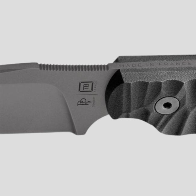 Mes Commandeur g10 + kydex schede - Zwart toxified - TB Outdoor