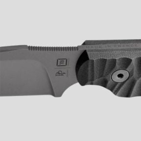 Nóż Commandeur g10 + etui kydex - Czarny toxifié - TB Outdoor