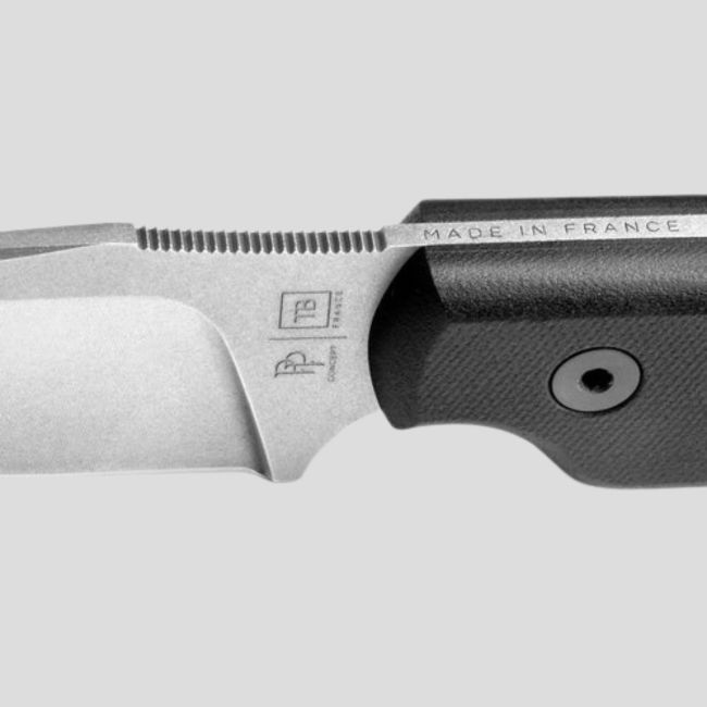 Cuchillo Commandeur g10 + funda kydex - Negro - TB Outdoor