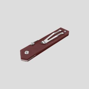 Couteau de poche Unboxer® - Rouge foncé - TB Outdoor