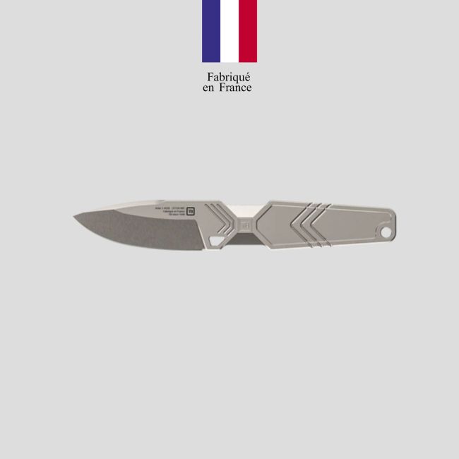 Eendelig mes impact 127 - Inox - TB Outdoor