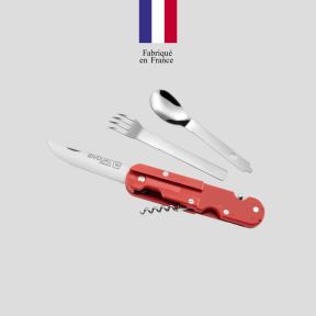 Multifunktions-Taschenmesser Bivouac® Marine Nationale - Rot - TB Outdoor