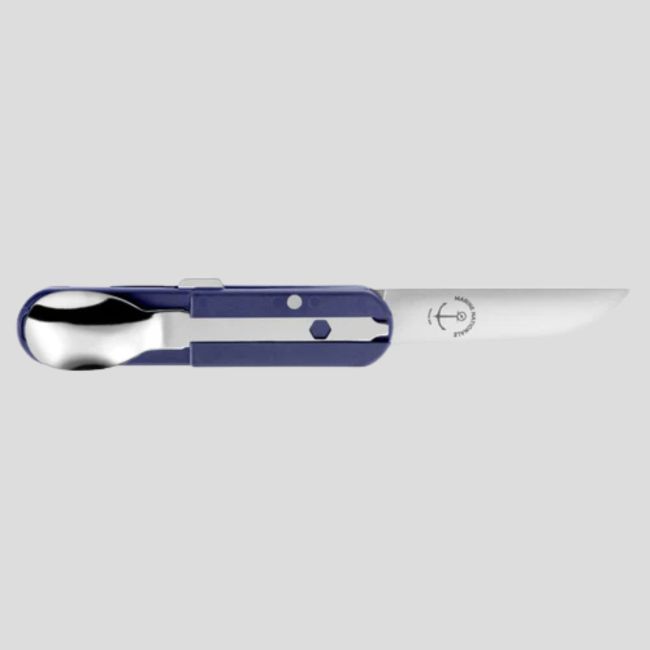 Couteau de poche multifonctions Bivouac® Marine Nationale - Bleu Marine - TB Outdoor