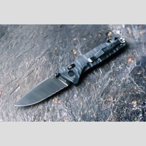 Zakmes C.A.C.® (glad lemmet) - Zwart - TB Outdoor