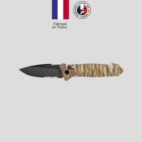 Zakmes C.A.C.® S200 (gekarteld lemmet) Vengeur Edition - Tan - TB Outdoor