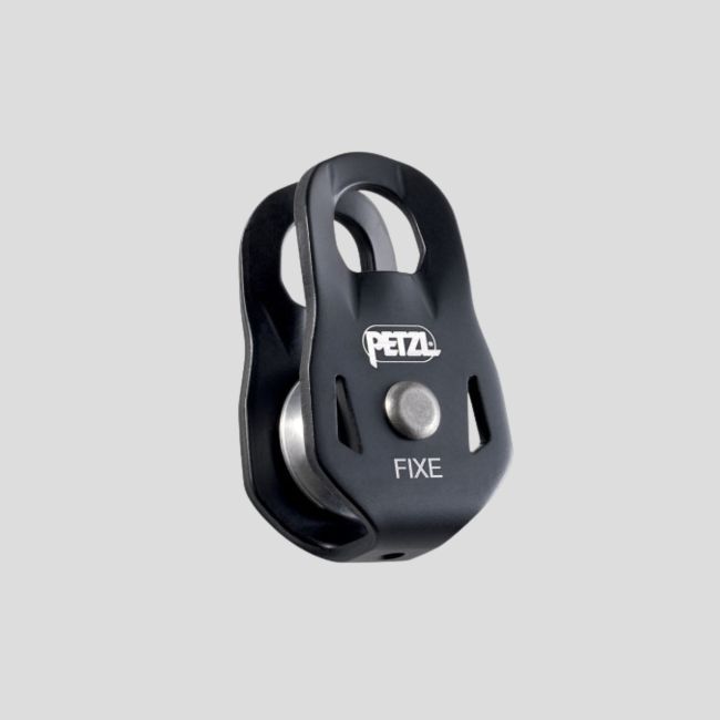 Kompakte und vielseitige Rolle Fixe mit festen Seitenplatten - Petzl