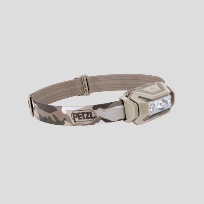 Lampe frontale rechargeable Aria 2R (625 lumens) - Camo - Petzl