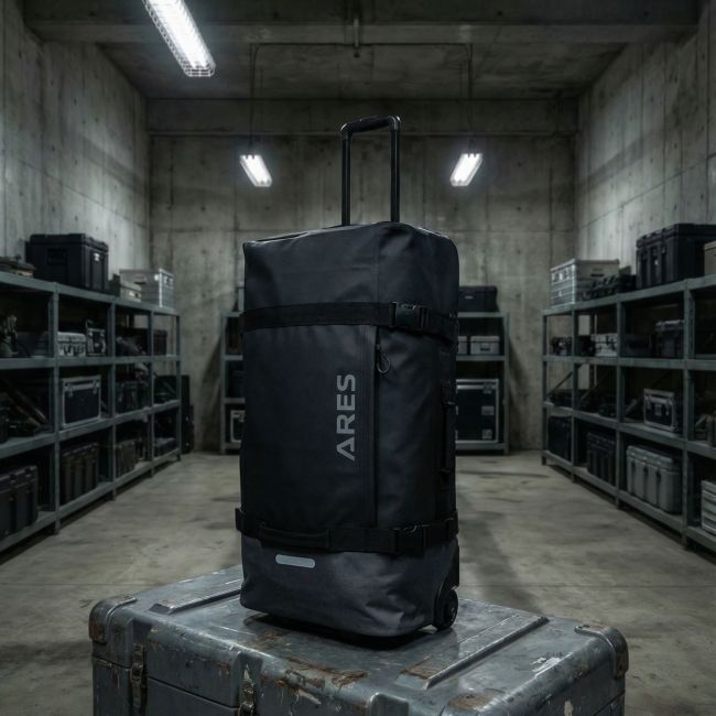 Valigia da viaggio 65L - Nero - Ares