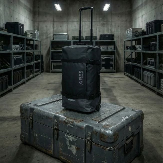 Valise de voyage 35L - Noir - Ares