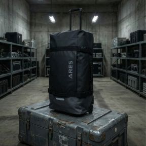 Reiskoffer 50L - Zwart - Ares