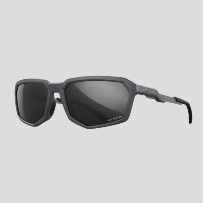 Occhiali da sole Recon (lenti Captivate™ polarizzate e specchi Neri) - Grigio - Wiley X