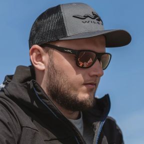 Gafas de sol Ovation (cristales Captivate™ polarizados y espejos Rosas/Dorados) - Negro - Wiley X