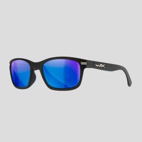 Occhiali da sole Helix (lenti Captivate™ polarizzate e specchi Blu) - Nero - Wiley X