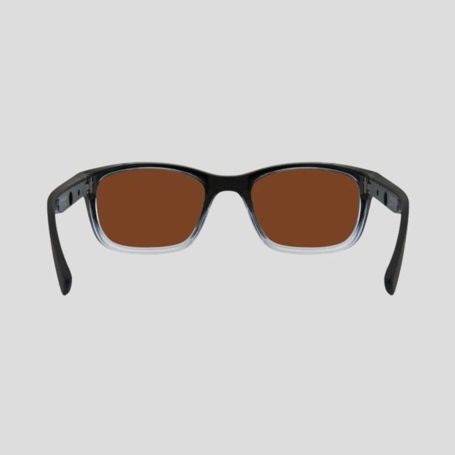 Lunettes de soleil Helix (verres Captivate™ polarisés et miroirs Bronzés) - Noir/Gris Clair Transparent - Wiley X