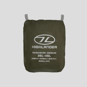 Cubierta impermeable para mochila Ducks 35 a 45L - Ranger Green - Highlander Forces
