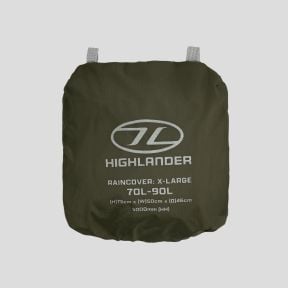 Cubierta impermeable para mochila Ducks 70 a 90L - Ranger Green - Highlander Forces