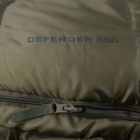 Śpiwór mumia Defender 350 (-4 do 1°C i +) - Zielony Oliwkowy - Highlander