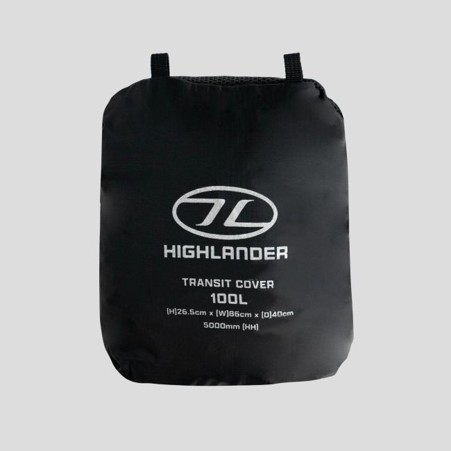 Sac de transport étanche Transporta 100L - Noir - Highlander