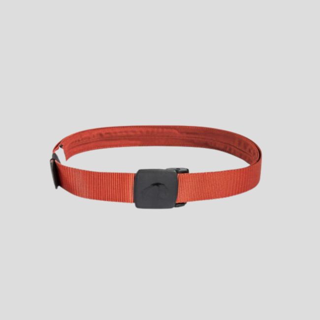 Cinto com bolso interior com fecho de correr 30mm - Vermelho castanho - Tatonka