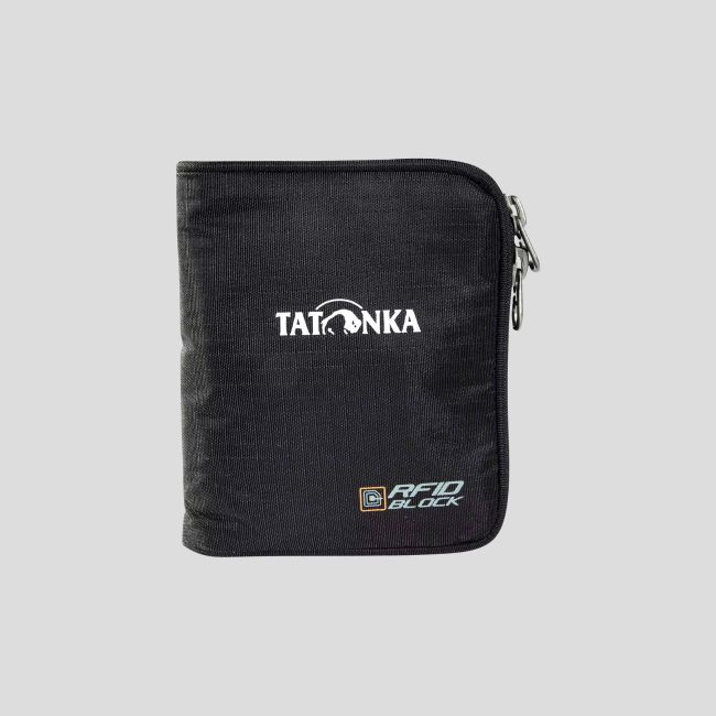 Porta-moedas / Porta-cartões RFID Block - Preto - Tatonka