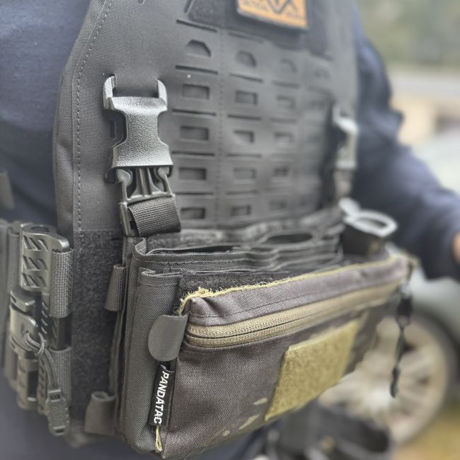 Fighter Ballistic Plate Carrier - Black - Trix Tactical
