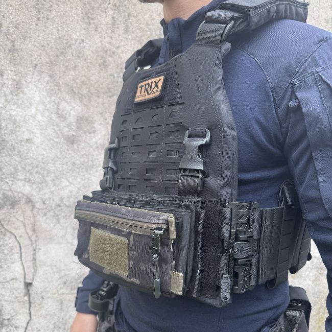 Kamizelka balistyczna Fighter - Czarny - Trix Tactical