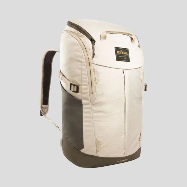 Plecak miejski City Pack 22L - Beżowo-Brązowy - Tatonka