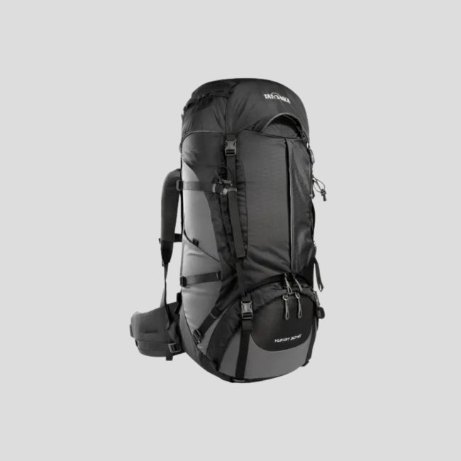 Mochila Yukon 50L+10L - Preto/Cinzento titânio - Tatonka