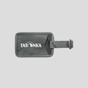 Travel Name Tag - Cinzento titânio - Tatonka