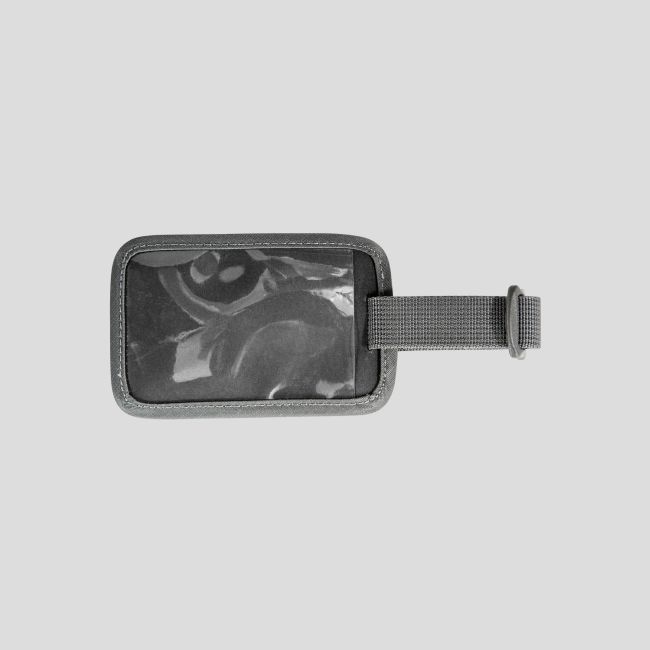 Travel name TAG - Titaniumgrijs - Tatonka