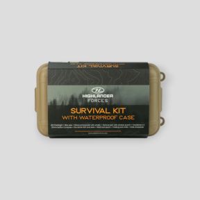 Kit de supervivencia con caja estanca - Highlander Outdoor