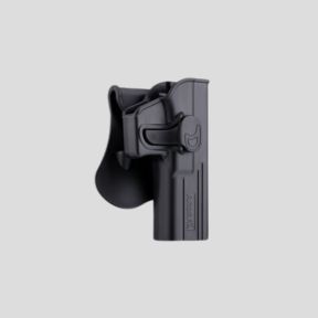 Holster rigide en polymère AM-MPG2 pour S&W M&P9 - Noir - Amomax