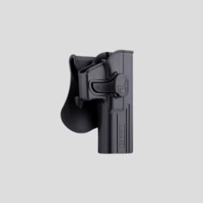 Holster rigide en polymère AM-MPG2 pour S&W M&P9 - Noir - Amomax