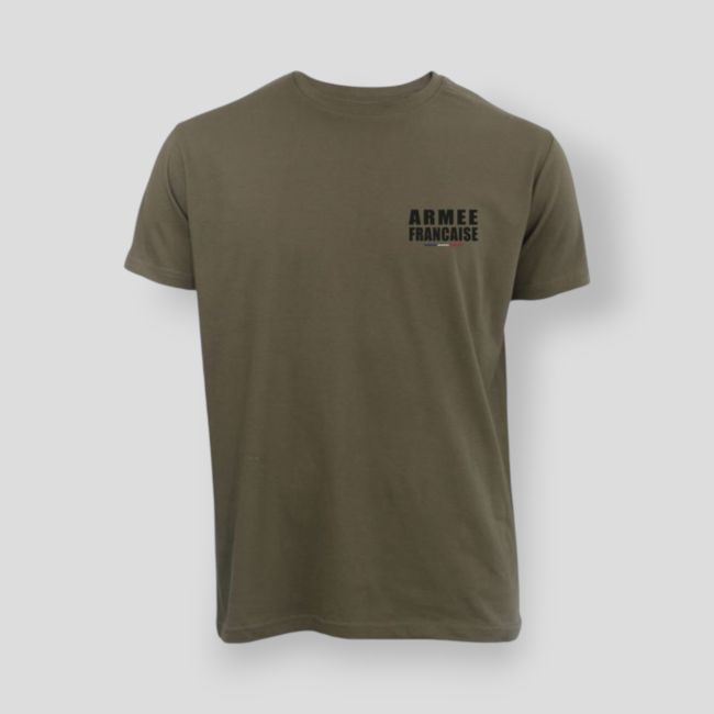 T-shirt 190g Exército Francês - Caqui - Ocasião - Summit Outdoor Lifestyle