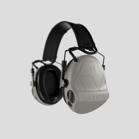 Cuffia antirumore con archetto in cuoio nero Suprême T2 (SNR : 29db) - Tan - MSA Sordin