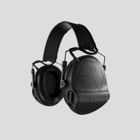 Casque anti-bruit avec serre-tête en cuir noir Suprême T2 (SNR : 29db) - Noir - MSA Sordin