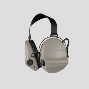 Cuffia antirumore con archetto posteriore in tessuto nero Suprême T2 (SNR : 29db) - Tan - MSA Sordin