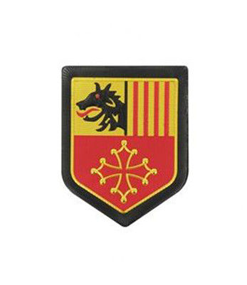 Ecusson Gendarmerie Région Languedoc Roussillon Plastifié
