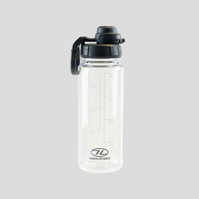 Feldflasche Laguz 750ml aus Tritan - Transparent - Highlander Outdoor
