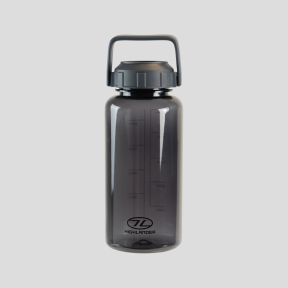 Trinkflasche Njord 1L aus Tritan - Schwarz - Highlander Outdoor