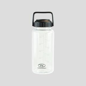 Njord 1L drinkfles in Tritan - Transparant - Highlander Outdoor
