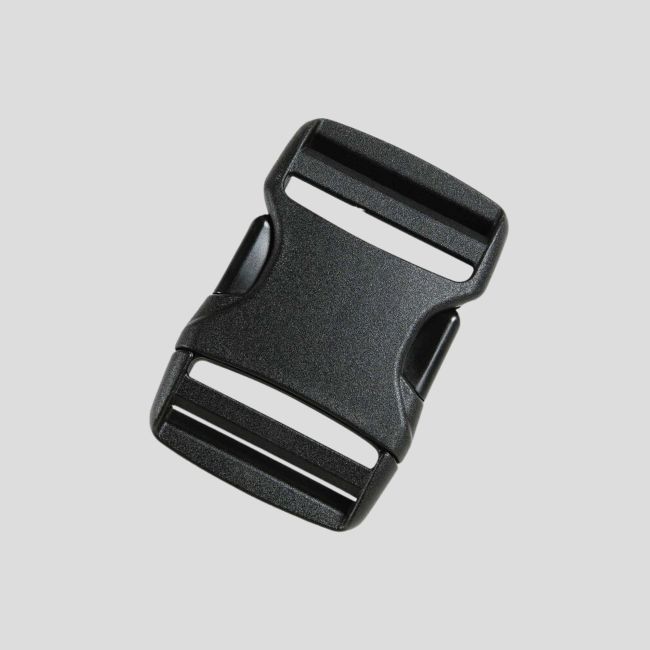 Boucle de sac à dos pour ceinture ventrale 38mm - Noir - Tatonka