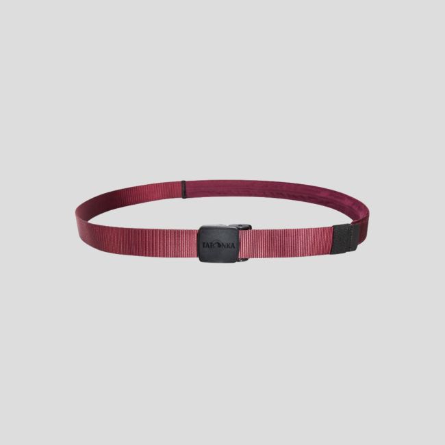 Ceinture avec poche zipée intérieure 30mm - Bordeaux - Tatonka