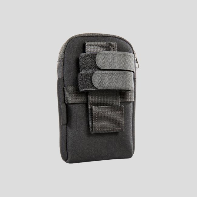 Custodia da cintura antiurto per smartphone - 14x9,5cm - Nero - Tatonka